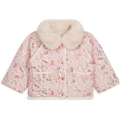 Louise Misha Manteau Reversible Façon Fourrure Dalila Rose 18 mois - Publicité Louise Misha Manteau Reversible Façon Fourrure Dalila Rose 18 mois - Publicité