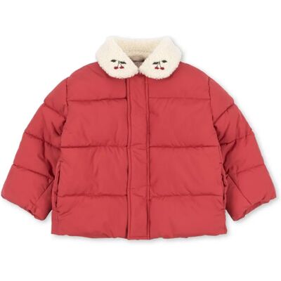 Konges Sløjd Doudoune Alpi Cerises Fibres Recyclées Rouge 4 ans - Publicité Konges Sløjd Doudoune Alpi Cerises Fibres Recyclées Rouge 4 ans - Publicité