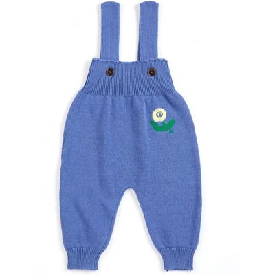 Bobo Choses Salopette Fleur Maille Coton Bio Mauve 6 mois - Publicité Bobo Choses Salopette Fleur Maille Coton Bio Mauve 6 mois - Publicité