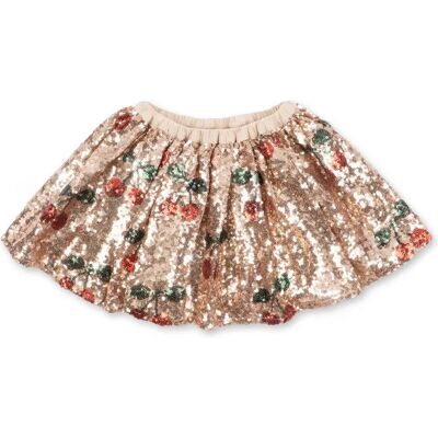 Konges Sløjd Jupe Sequins Starla Cerises Doré 3 ans - Publicité Konges Sløjd Jupe Sequins Starla Cerises Doré 3 ans - Publicité