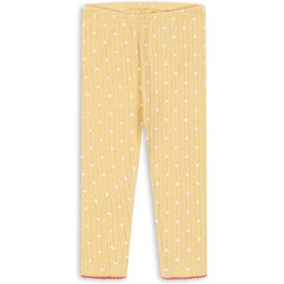 Konges Sløjd Legging Pointelle Minnie Pois Coton Bio Jaune 12 mois - Publicité Konges Sløjd Legging Pointelle Minnie Pois Coton Bio Jaune 12 mois - Publicité