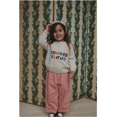 Konges Sløjd Pantalon Marlo Cerises Coton Bio Rose 12 mois - Publicité Konges Sløjd Pantalon Marlo Cerises Coton Bio Rose 12 mois - Publicité