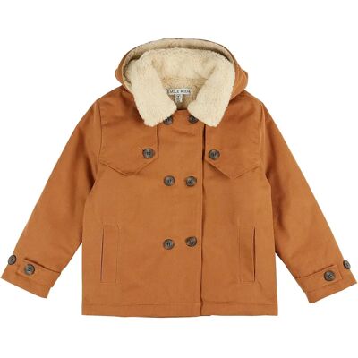 Emile et Ida Parka Chat Fourrée Caramel 2 ans - Publicité Emile et Ida Parka Chat Fourrée Caramel 2 ans - Publicité