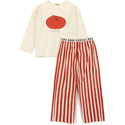 Bobo Choses Ensemble T-shirt et Pantalon Bobo Choses Coton Bio Rouge 2/3 ans - Publicité Bobo Choses Ensemble T-shirt et Pantalon Bobo Choses Coton Bio Rouge 2/3 ans - Publicité