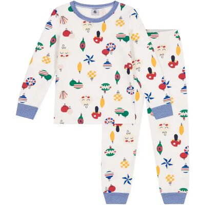 Petit Bateau Ensemble Pyjama Molleton Noël Blanc 2 ans - Publicité Petit Bateau Ensemble Pyjama Molleton Noël Blanc 2 ans - Publicité