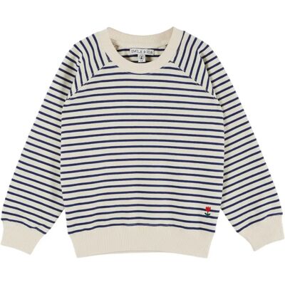 Emile et Ida Sweat Rayures Bleu marine 2 ans - Publicité Emile et Ida Sweat Rayures Bleu marine 2 ans - Publicité