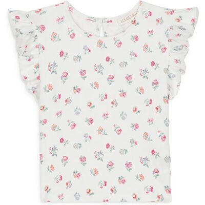 Louise Misha T-Shirt Hermance Blanc 12 mois - Publicité Louise Misha T-Shirt Hermance Blanc 12 mois - Publicité