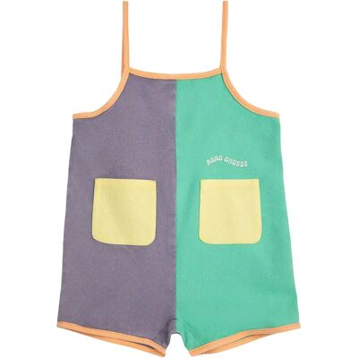 Bobo Choses Combishort Colorblock Fibres Recyclées Lavande 24 mois - Publicité Bobo Choses Combishort Colorblock Fibres Recyclées Lavande 24 mois - Publicité