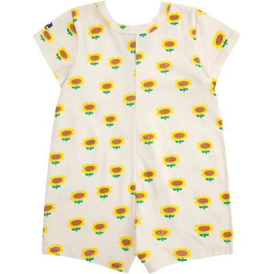 Bobo Choses Combishort Tournesol Coton Bio Ecru 24 mois - Publicité Bobo Choses Combishort Tournesol Coton Bio Ecru 24 mois - Publicité