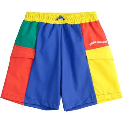 Bobo Choses Short de Bain Colorblock Bleu 10/11 ans - Publicité Bobo Choses Short de Bain Colorblock Bleu 10/11 ans - Publicité
