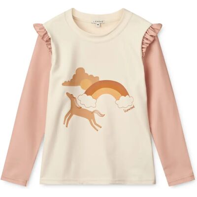 Liewood T-Shirt Anti-UV Tenley Fibres Recylées Rose pêche 6 mois - Publicité Liewood T-Shirt Anti-UV Tenley Fibres Recylées Rose pêche 6 mois - Publicité
