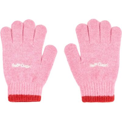 Bobo Choses Gants Bobo Fibres Recyclées Rose 6/11 Ans - Publicité Bobo Choses Gants Bobo Fibres Recyclées Rose 6/11 Ans - Publicité