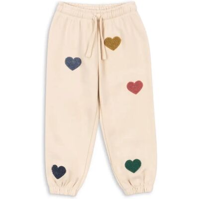 Konges Sløjd Jogger Lou Cœurs Coton Bio Rose pêche 4 ans - Publicité Konges Sløjd Jogger Lou Cœurs Coton Bio Rose pêche 4 ans - Publicité
