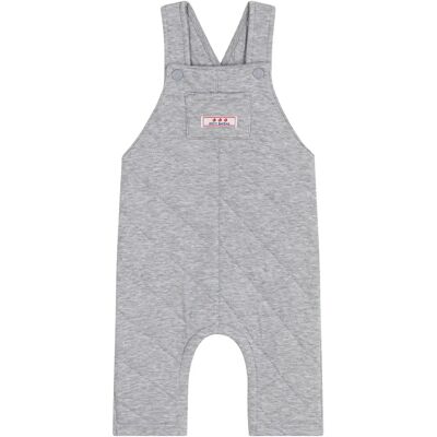 Petit Bateau Salopette Molletonnée Gris chiné 24 mois - Publicité Petit Bateau Salopette Molletonnée Gris chiné 24 mois - Publicité