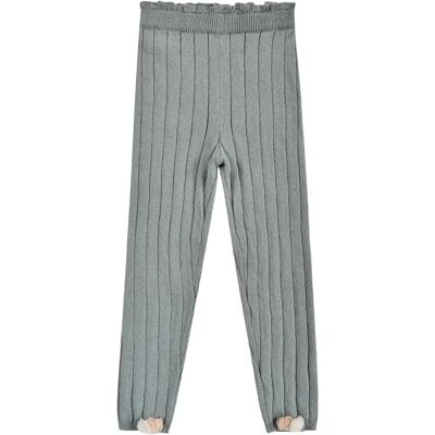 Louise Misha Legging Côtelé Moldavia Bleu gris 6 mois - Publicité Louise Misha Legging Côtelé Moldavia Bleu gris 6 mois - Publicité