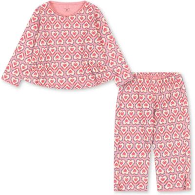 Konges Sløjd Ensemble Chemisier et Pantalon Coeurs Coton Bio Beige 7/8 ans - Publicité Konges Sløjd Ensemble Chemisier et Pantalon Coeurs Coton Bio Beige 7/8 ans - Publicité