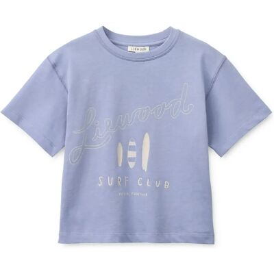 Liewood T-shirt Tyler Surf Coton Bio Lavande 5/6 ans - Publicité Liewood T-shirt Tyler Surf Coton Bio Lavande 5/6 ans - Publicité