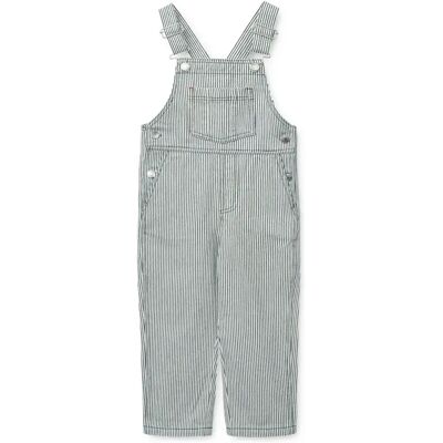 Liewood Salopette Denim Delani Rayée Bleu marine 4 ans - Publicité Liewood Salopette Denim Delani Rayée Bleu marine 4 ans - Publicité