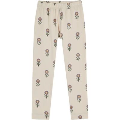 Emile et Ida Legging Fleuri Coton Bio Crème 12 mois - Publicité Emile et Ida Legging Fleuri Coton Bio Crème 12 mois - Publicité