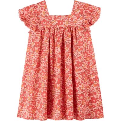 Emile et Ida Robe Liberty Corail 2 ans - Publicité Emile et Ida Robe Liberty Corail 2 ans - Publicité