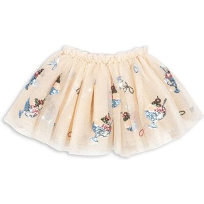Konges Sløjd Jupe Yvonne Glaces Tulle Crème 3 ans - Publicité Konges Sløjd Jupe Yvonne Glaces Tulle Crème 3 ans - Publicité