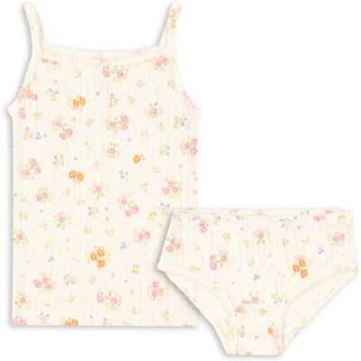 Konges Sløjd Ensemble Débardeur et Culotte Côtelé Minnie Fleuri Coton Bio Ecru 7/8 ans - Publicité Konges Sløjd Ensemble Débardeur et Culotte Côtelé Minnie Fleuri Coton Bio Ecru 7/8 ans - Publicité