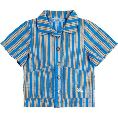 Bobo Choses Chemise Rayée Bébé Bleu 24 mois - Publicité Bobo Choses Chemise Rayée Bébé Bleu 24 mois - Publicité