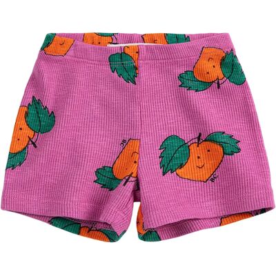 Bobo Choses Short Côtelé Oranges Coton Bio Violet 6 mois - Publicité Bobo Choses Short Côtelé Oranges Coton Bio Violet 6 mois - Publicité