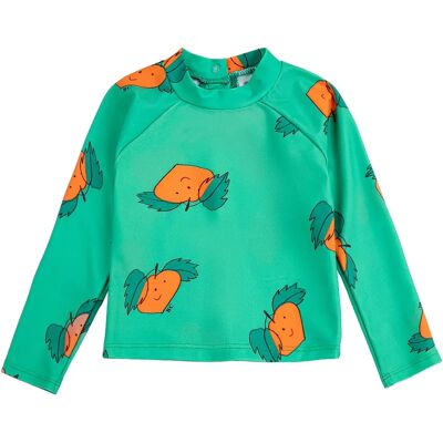 Bobo Choses T-shirt de Bain Anti-UV Oranges Fibres Recyclées Bébé Vert 6 mois - Publicité Bobo Choses T-shirt de Bain Anti-UV Oranges Fibres Recyclées Bébé Vert 6 mois - Publicité