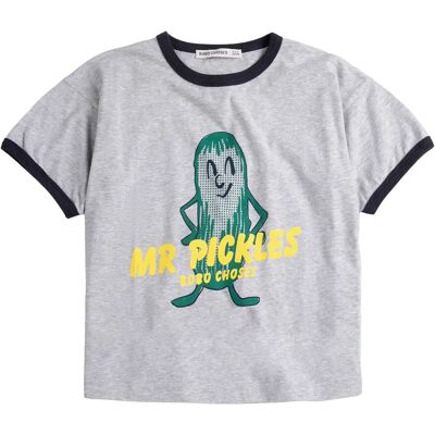 Bobo Choses T-shirt Mr Pickles Coton Bio Gris chiné 2/3 ans - Publicité Bobo Choses T-shirt Mr Pickles Coton Bio Gris chiné 2/3 ans - Publicité