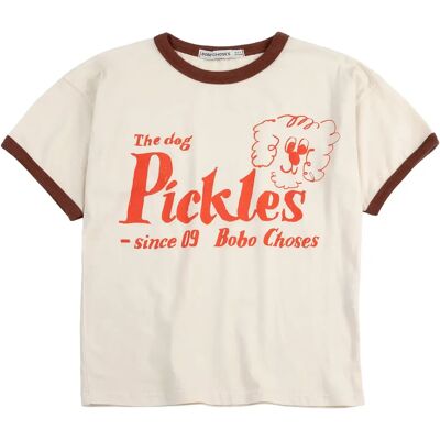 Bobo Choses T-shirt The Dog Pickles Coton Bio Blanc 4/5 ans - Publicité Bobo Choses T-shirt The Dog Pickles Coton Bio Blanc 4/5 ans - Publicité