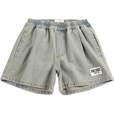 Bobo Choses Short Denim Bobo Choses Délavé Bleu 4/5 ans - Publicité Bobo Choses Short Denim Bobo Choses Délavé Bleu 4/5 ans - Publicité