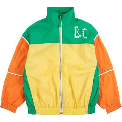 Bobo Choses Veste Tracksuit BC Colorblock Fibres Recyclées Jaune 2/3 ans - Publicité Bobo Choses Veste Tracksuit BC Colorblock Fibres Recyclées Jaune 2/3 ans - Publicité