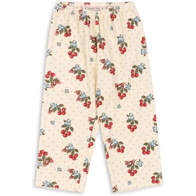 Konges Sløjd Pantalon Chleo Cerises Coton Bio Beige 3 ans - Publicité Konges Sløjd Pantalon Chleo Cerises Coton Bio Beige 3 ans - Publicité