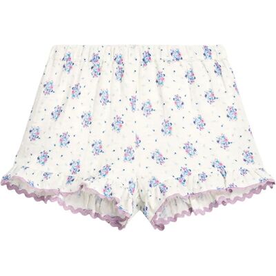Louise Misha Short Volants Vallaloid Fleuri Crème 6 mois - Publicité Louise Misha Short Volants Vallaloid Fleuri Crème 6 mois - Publicité