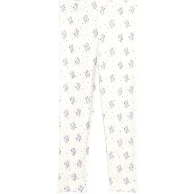 Louise Misha Legging Côtelé Anandou Fleuri Crème 6 mois - Publicité Louise Misha Legging Côtelé Anandou Fleuri Crème 6 mois - Publicité