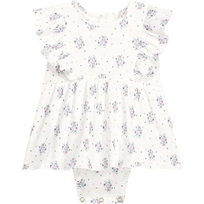 Louise Misha Robe Barboteuse Côtelée Lena Fleurie Crème 6 mois - Publicité Louise Misha Robe Barboteuse Côtelée Lena Fleurie Crème 6 mois - Publicité