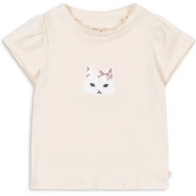 Konges Sløjd T-shirt Famo Chat Coton Bio Beige 12 mois - Publicité Konges Sløjd T-shirt Famo Chat Coton Bio Beige 12 mois - Publicité