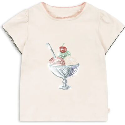 Konges Sløjd T-shirt Famo Glace Coton Bio Ecru 12 mois - Publicité Konges Sløjd T-shirt Famo Glace Coton Bio Ecru 12 mois - Publicité