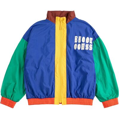 Bobo Choses Veste Tracksuit Colorblock Fibres Recyclées Bleu 10/11 ans - Publicité Bobo Choses Veste Tracksuit Colorblock Fibres Recyclées Bleu 10/11 ans - Publicité