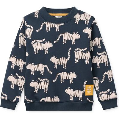 Liewood Sweat Ridley Tigres Coton Bio Bleu marine 18/24 mois - Publicité Liewood Sweat Ridley Tigres Coton Bio Bleu marine 18/24 mois - Publicité