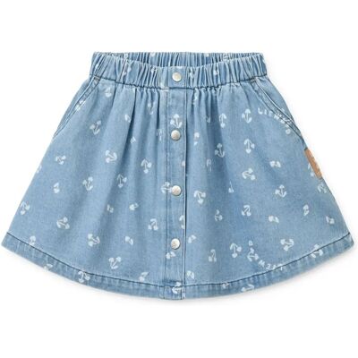 Liewood Jupe Rio Cerises Denim Bleu 3 ans - Publicité Liewood Jupe Rio Cerises Denim Bleu 3 ans - Publicité