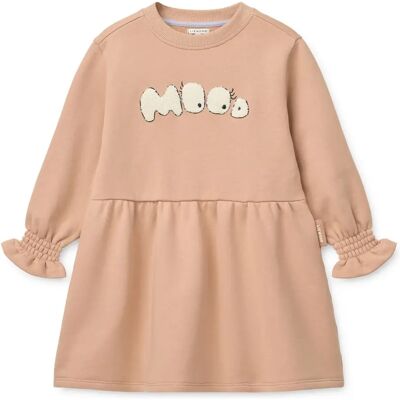 Liewood Robe Sweat Lia Mood Coton Bio Rose 18/24 mois - Publicité Liewood Robe Sweat Lia Mood Coton Bio Rose 18/24 mois - Publicité