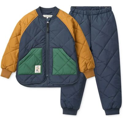 Liewood Ensemble Thermique Zella Fibres Recyclées Bleu marine 18 mois - Publicité Liewood Ensemble Thermique Zella Fibres Recyclées Bleu marine 18 mois - Publicité