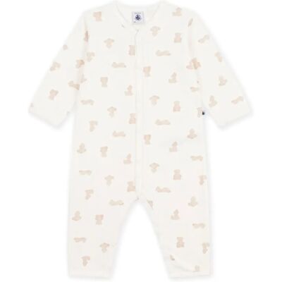 Petit Bateau Pyjama Dors Bien Oursons Tubique Coton Bio Blanc 3 mois - Publicité Petit Bateau Pyjama Dors Bien Oursons Tubique Coton Bio Blanc 3 mois - Publicité