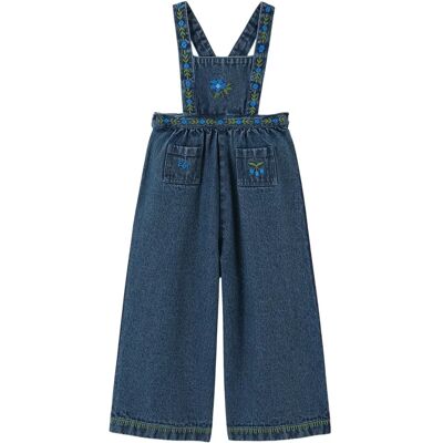 Emile et Ida Salopette Brodée Denim Bleu foncé 3 ans - Publicité Emile et Ida Salopette Brodée Denim Bleu foncé 3 ans - Publicité