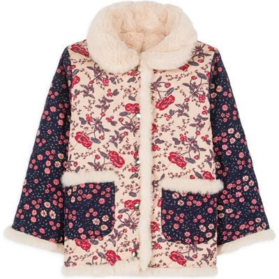 Louise Misha Manteau Réversible Dalila Ecru 8 ans - Publicité Louise Misha Manteau Réversible Dalila Ecru 8 ans - Publicité