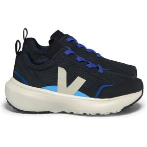 Veja Baskets Lacets Elastiqués Canary Noir 22 - Publicité Veja Baskets Lacets Elastiqués Canary Noir 22 - Publicité