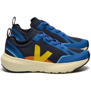 Veja Baskets Lacets Elastiqués Canary Bleu 22 - Publicité Veja Baskets Lacets Elastiqués Canary Bleu 22 - Publicité