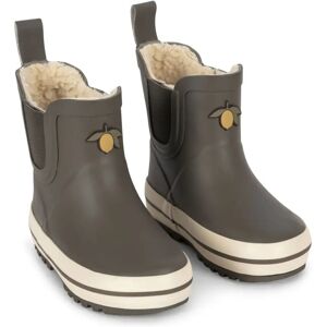 Konges Sløjd Bottes de Pluie Roi Citron Marron 28 - Publicité Konges Sløjd Bottes de Pluie Roi Citron Marron 28 - Publicité